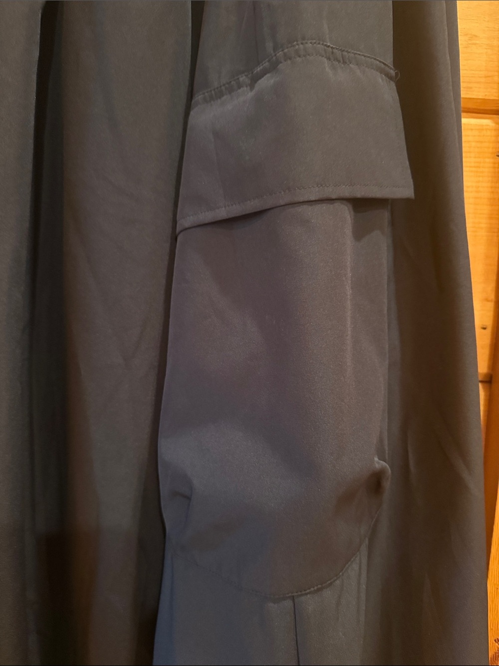 NWT! 💙 COS Utility Maxi Skirt, Navy Blue, Size 10 - Picture 5 of 8